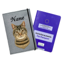 Impfpasshülle Katze Britisch Kurzhaar tabby braun